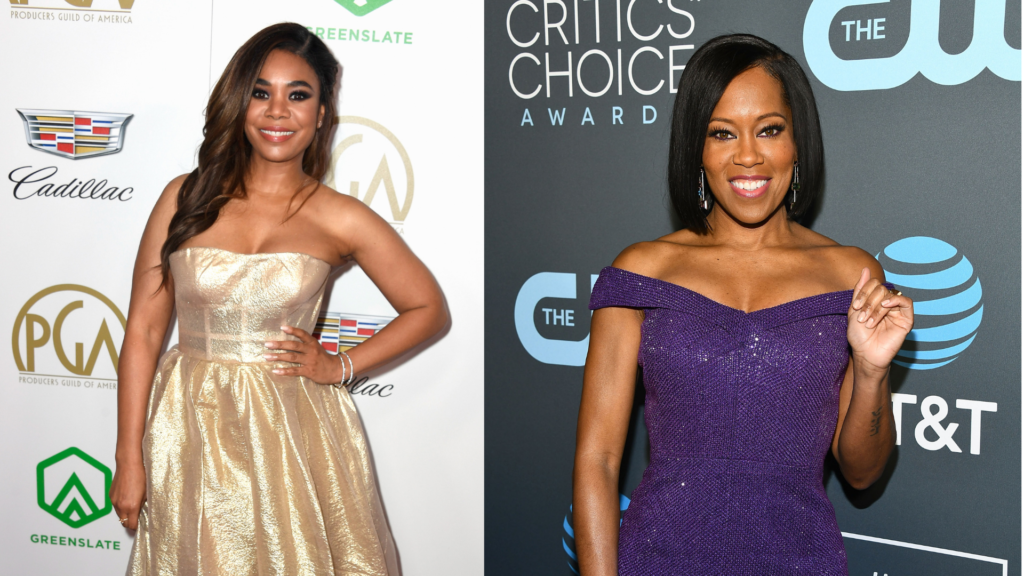 Someone's a little lazy; Regina Hall gets confused as Regina King