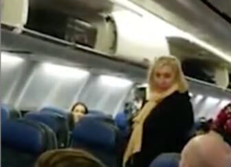 White woman escorted off of airplane after harassing Black couple thegrio.com