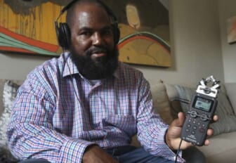 For Walter "Earlonne" Woods, the path to freedom was podcasting. (AP Photo/Ben Margot) thegrio.com