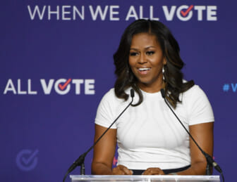 Michelle Obama voting, NBA, WNBA thegrio.com