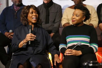 PARK CITY, UT - JANUARY 27: Alfre Woodard and Chinonye Chukwu attend the Stella Artois & Deadline Sundance Series at Stella's Film Lounge: A Live Q&A with the filmmakers and cast of "Clemency" at Stella's Film Lounge on January 25, 2019 in Park City, Utah. (Photo by Phillip Faraone/Getty Images for Stella Artois ) thegrio.com