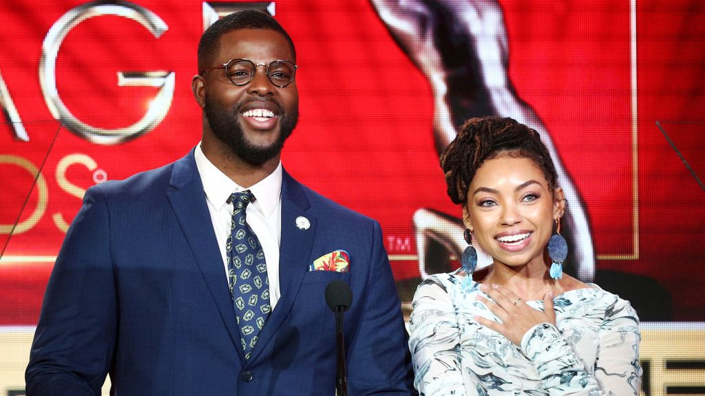 Winston duke/ logan browning