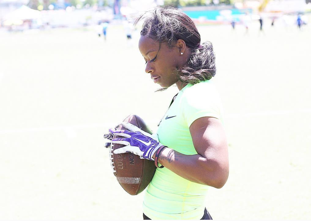 BlackGirlMagic Toni Harris makes history as first female athlete to