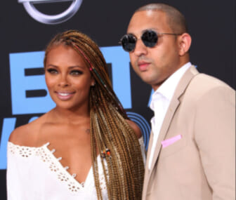 LOS ANGELES, CA - JUNE 25: Eva Marcille (L) at the 2017 BET Awards at Microsoft Square on June 25, 2017 in Los Angeles, California. (Photo by Maury Phillips/Getty Images) thegrio.com
