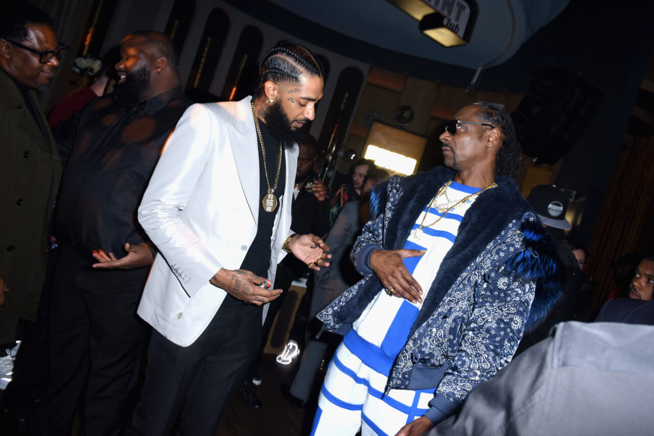 Nipsey Hussle and Snoop Dogg thegrio.com