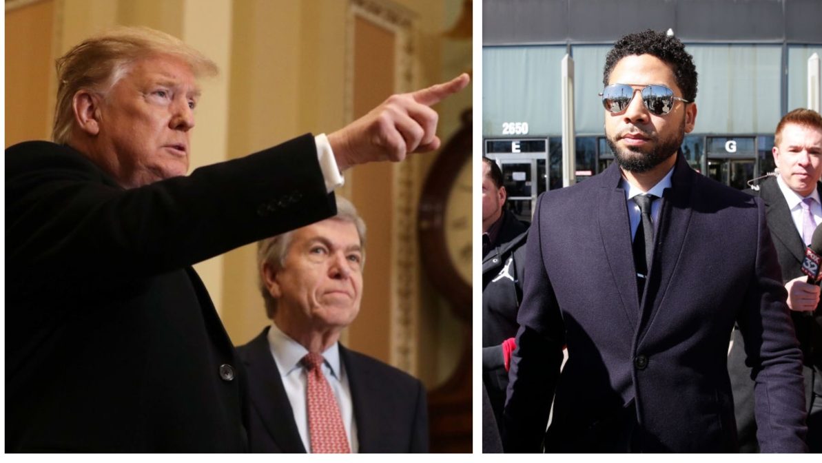 Jussie Smollett Donald Trump thegrio.com