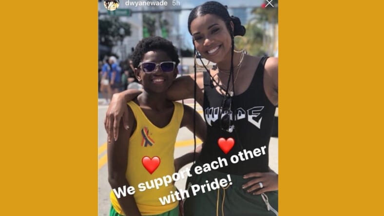 Zion Wade at the Pride Festival in Miami Beach thegrio
