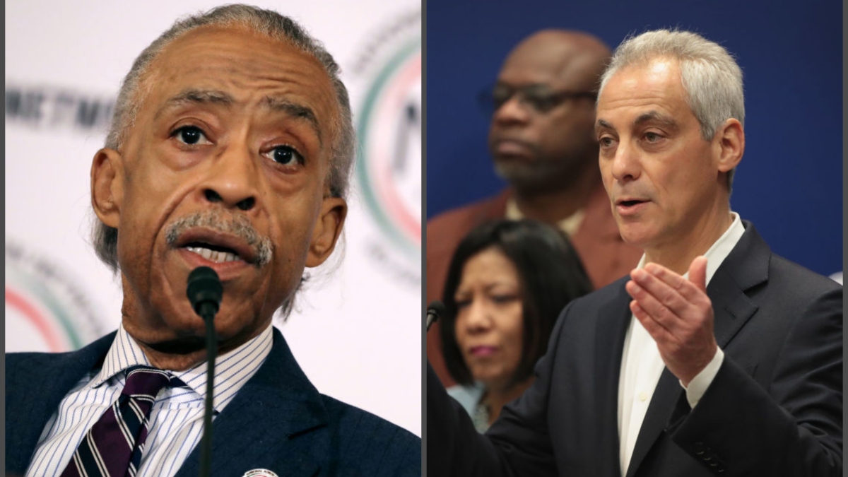 Rev. Al Sharpton has words for Chicagp Mayor Rahm Emanuel thegrio