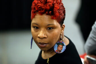FILE - In this Dec. 11, 2015, file photo, Lesley McSpadden, the mother of Michael Brown, attends an event by Democratic presidential candidate Hillary Clinton in St. Louis. McSpadden could soon have oversight over the Ferguson, Missouri, police department connected to her son's death. On Tuesday, April 2, 2019, voters in Ferguson will select city council members in three of the St. Louis suburb's six wards. McSpadden is among three candidates running in Ward 3. (AP Photo/Jeff Roberson, File) thegrio.com