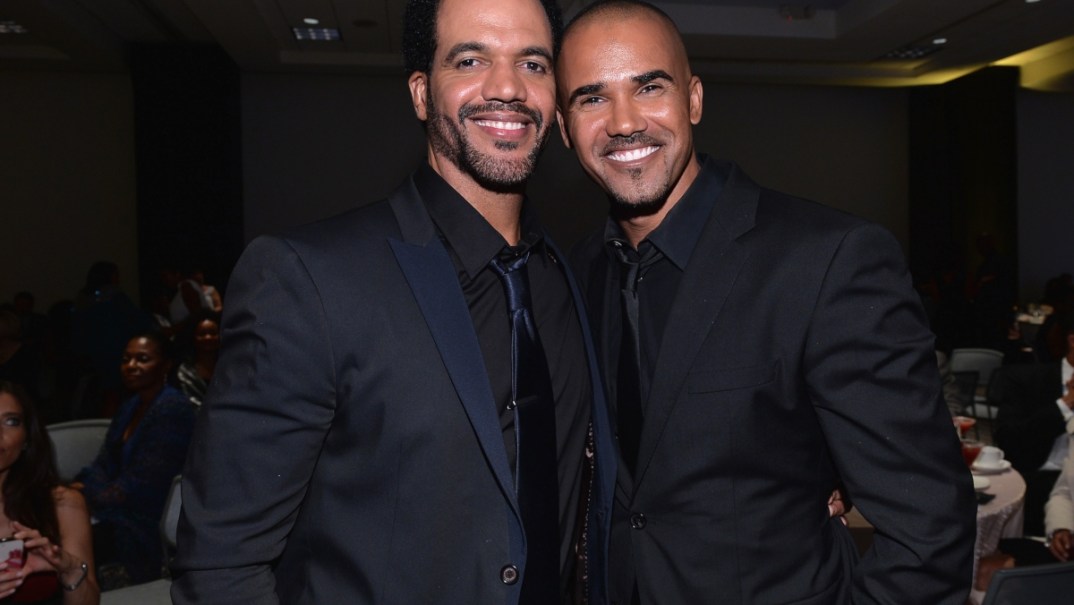 Kristoff St. John and Shemar Moore thegrio.com