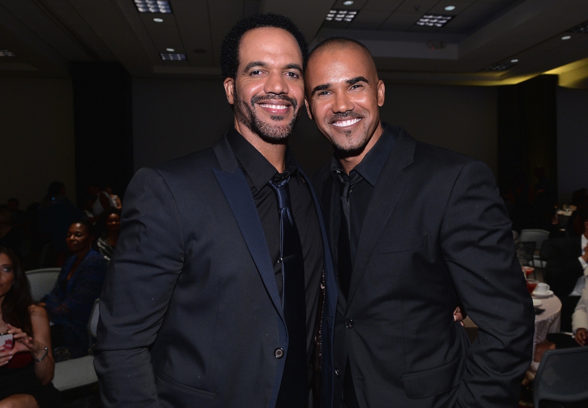 Kristoff St. John and Shemar Moore thegrio.com