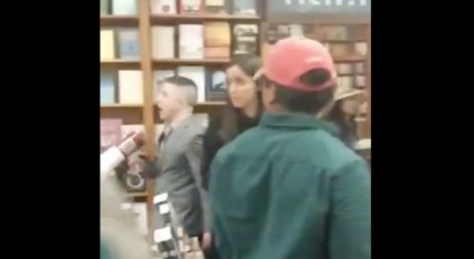 White nationalists store DC book store reading. (WUSA-9)