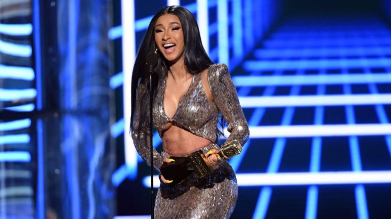 Cardi B returns to the stage after cancelling numerous shows due to  complications with liposuction