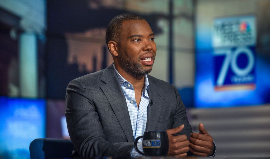 Ta-Nehisi Coates National Correspondent, The Atlantic; Author, ?We Were Eight Years in Power? appears on "Meet the Press" in Washington, D.C., Sunday, Oct. 1, 2017. (Photo by: William B. Plowman/NBC/NBC NewsWire via Getty Images)