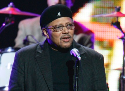 Singer Art Neville performs during the "From the Big Apple to the Big Easy" benefit concert Tuesday, Sept. 20, 2005 in New York's Madison Square Garden. Proceeds from the concert will be donated to hurricane Katrina relief. (AP Photo/Jeff Christensen)