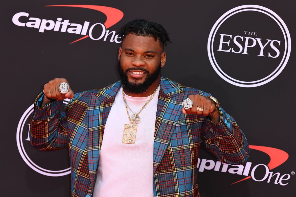 ELANDON ROBERTS at the 2019 ESPY Awards. (Image Group LA via Getty Images)