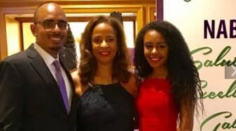 Police say Dr. Marsha Edwards (center) shot and killed her two children, Christopher Edwards, Jr. and Erin Edwards before turning the gun on herself. (WSB-TV)