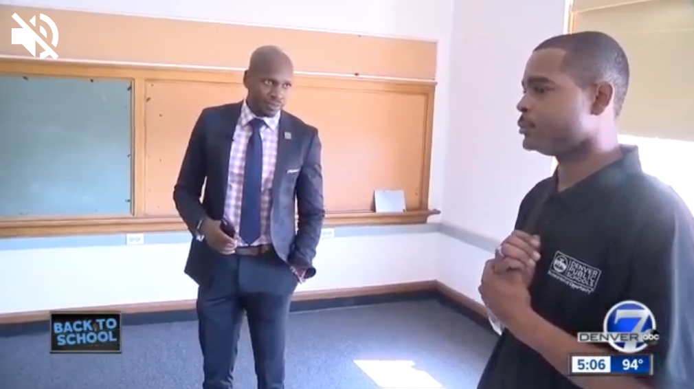 Michael Atkins went from custodian to principal to change the lives of Black boys at a Colorado middle school. (ABC7) thegrio.com