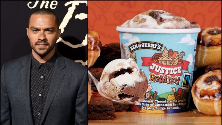 'Sweet taste of Justice': Jesse Williams teams up with Ben & Jerry's