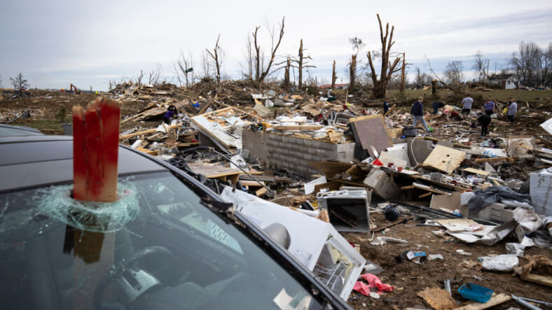 Black neighborhoods of Nashville suffered tremendous storm damage