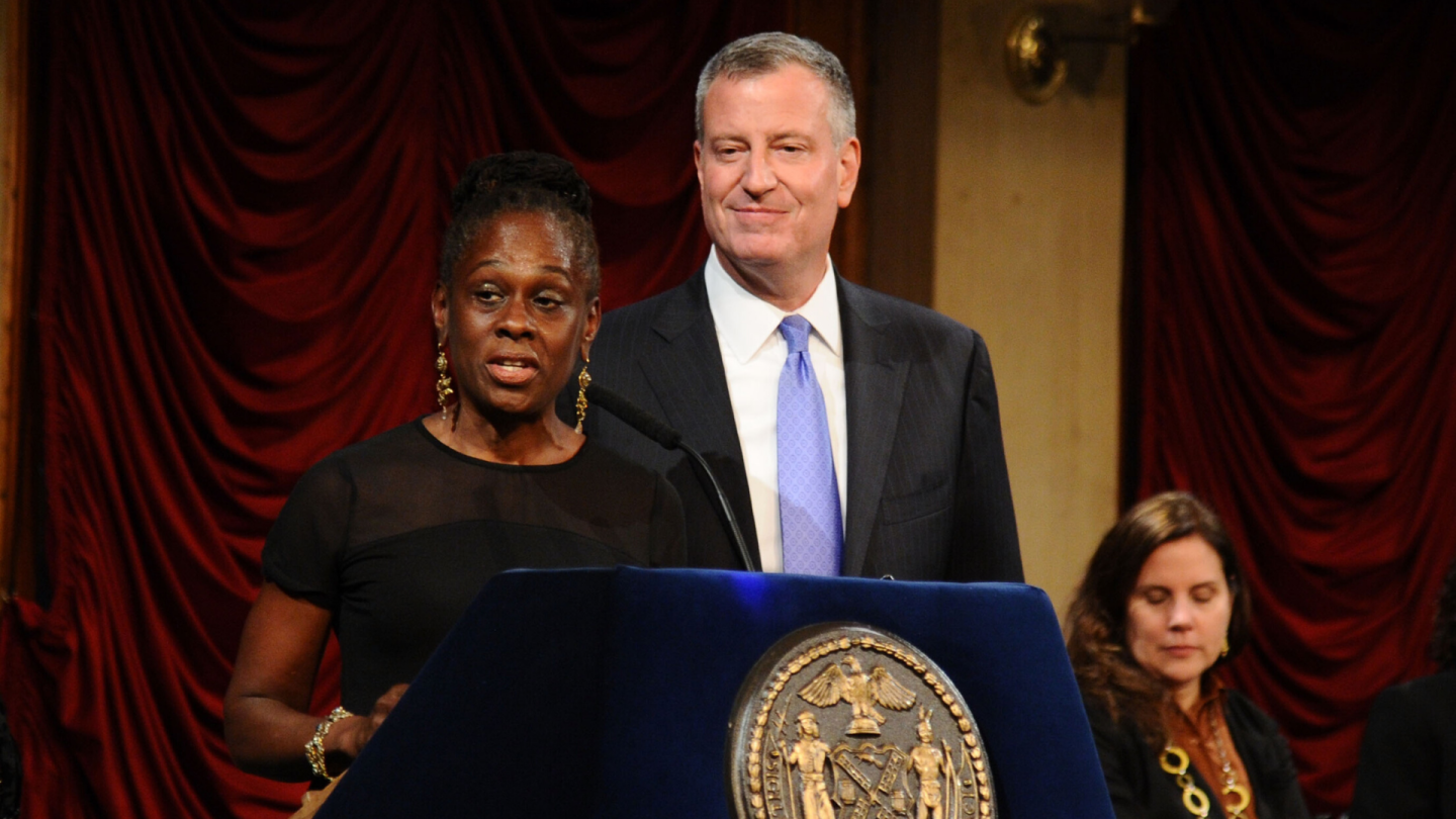 Bill de Blasio Chirlane McCray theGrio.com