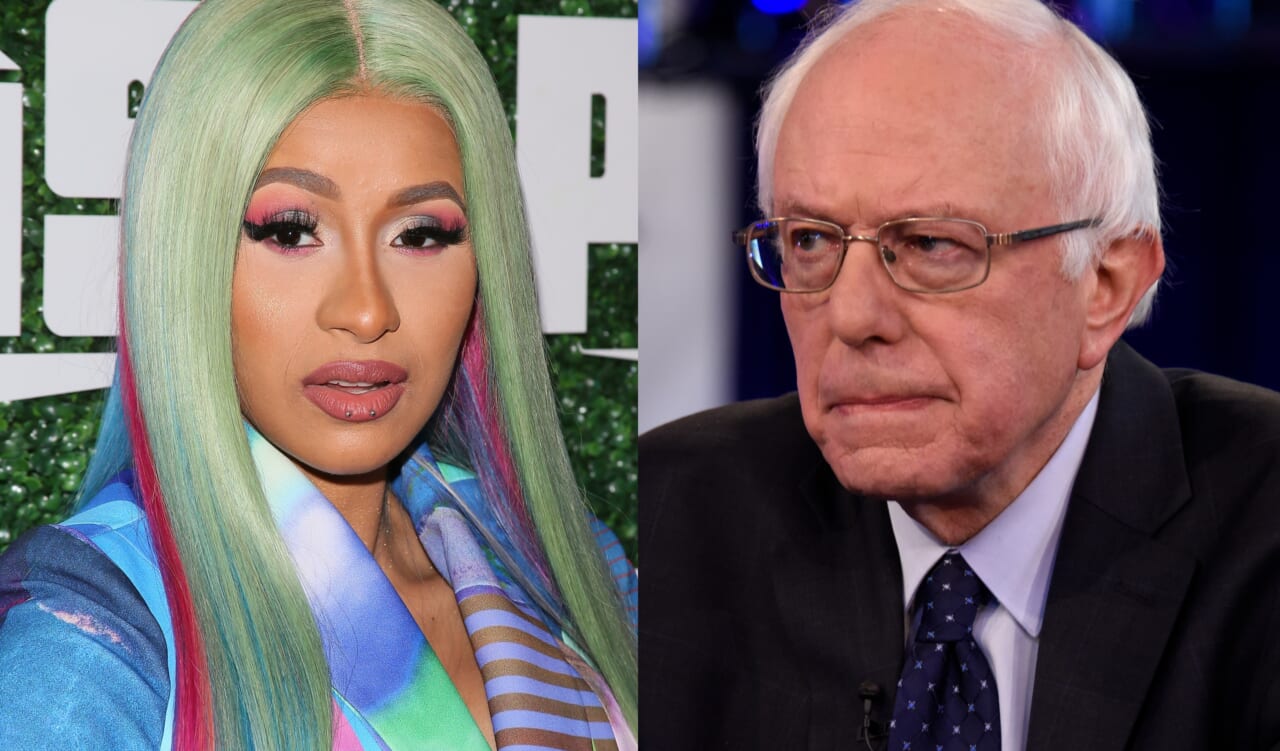 Cardi B And Bernie Sanders Talk Pandemic And Politics On IG Live