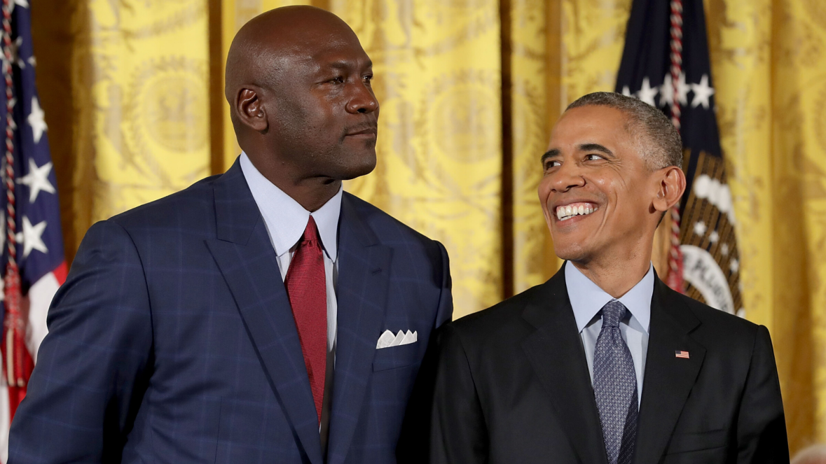 Michael Jordan and Barack Obama theGrio.com