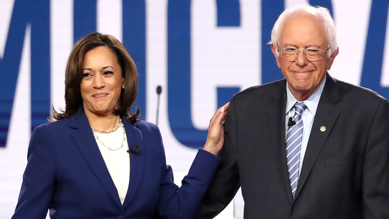 Sens. Harris & Sanders propose sending 2K monthly checks to Americans