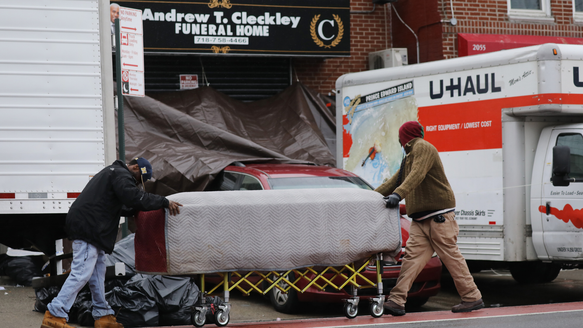 Brooklyn funeral home caught storing bodies inside U Haul trucks