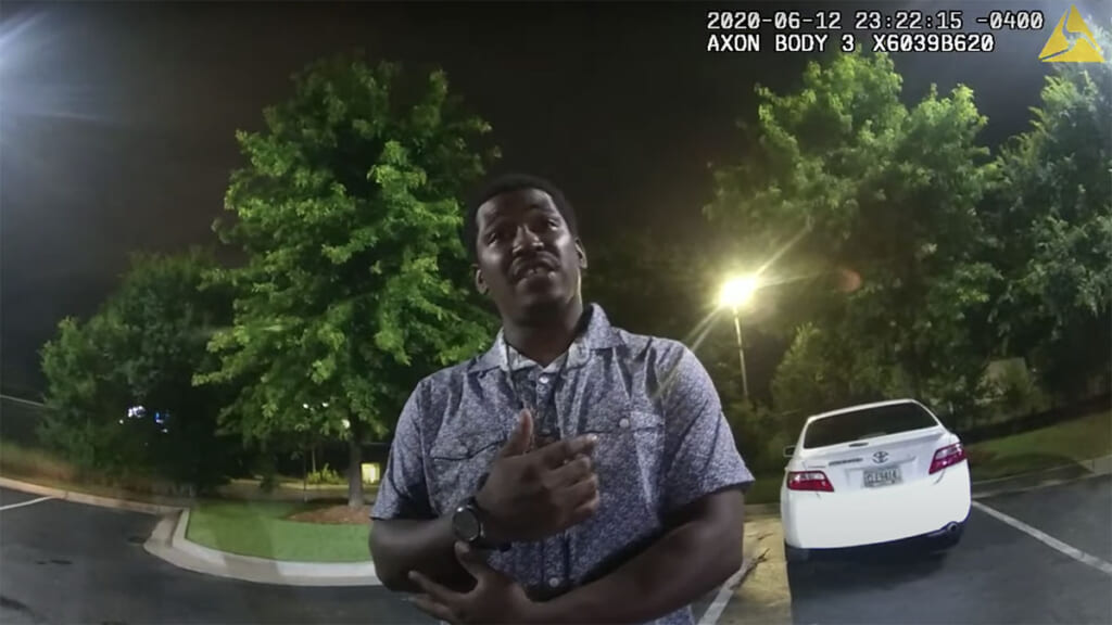 Rayshard Brooks Atlanta Police Release Body Cam Footage Of Shooting