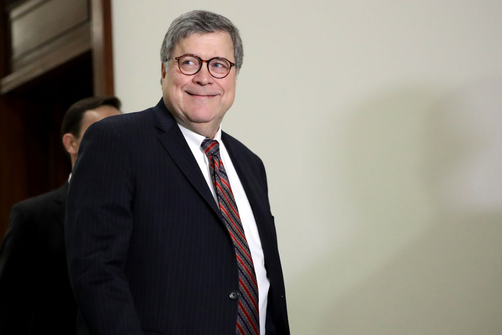 President Trump's Attorney General Nominee William Barr Meets With Lawmakers On Capitol Hill