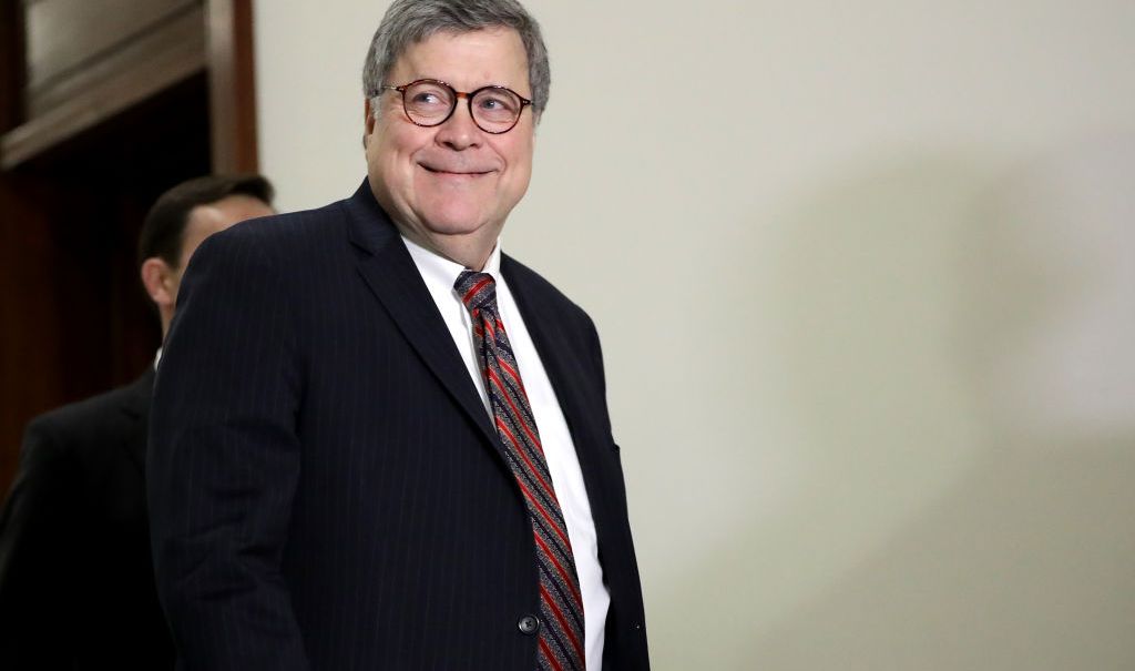 President Trump's Attorney General Nominee William Barr Meets With Lawmakers On Capitol Hill