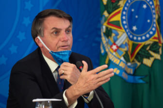 President Jair Bolsonaro and Health Minister Luiz Henrique Mandetta Hold a Press Conference about the Coronavirus (COVID-19)