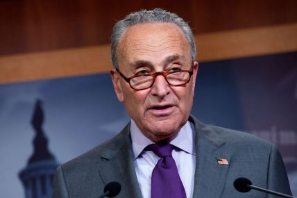 Democratic Senators Schumer, Durbin, and Stabenow Hold News Conference On The Hill