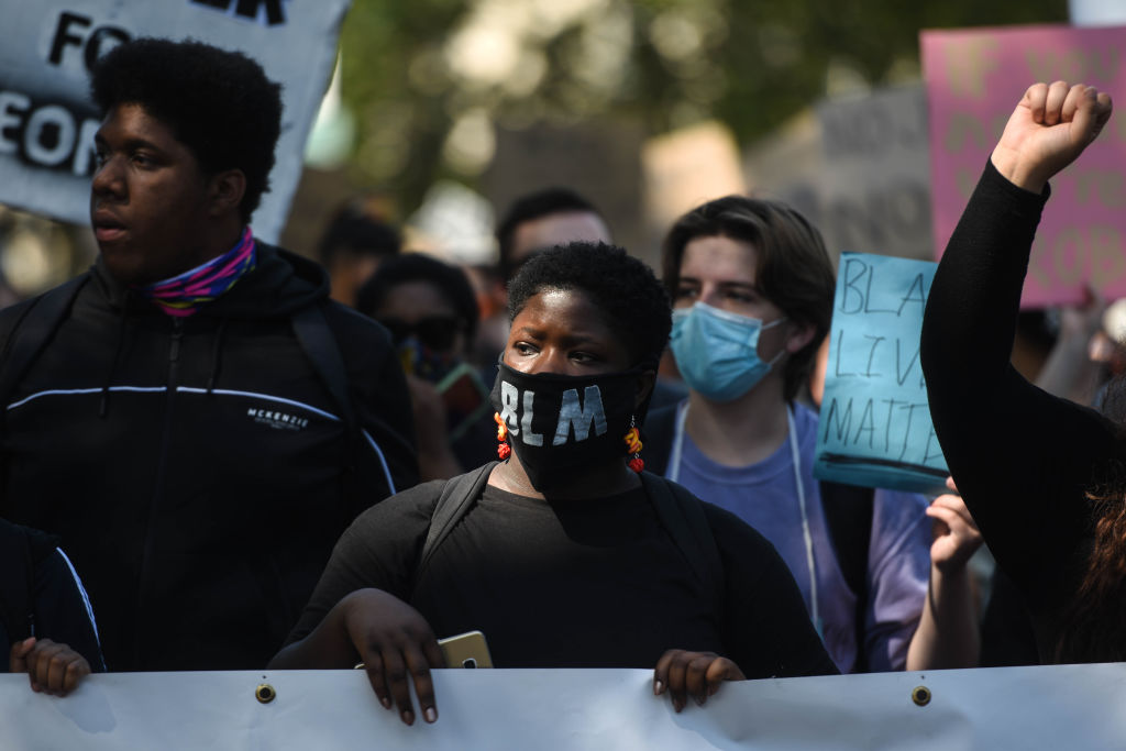 Black Lives Matter Protest In London