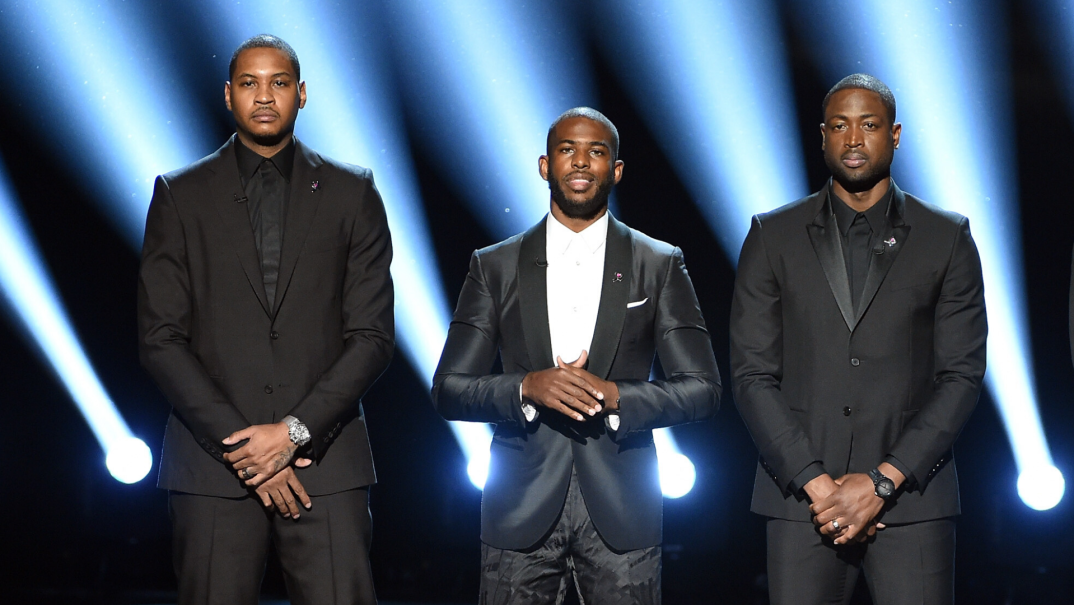 Carmelo Anthony Chris Paul Dwyane Wade