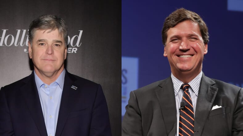 Sean Hannity, Tucker Carlson Fox News, thegrio.com
