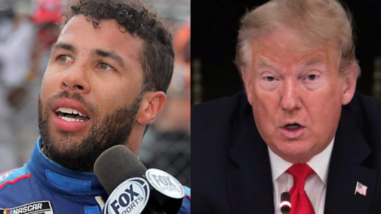 Bubba Wallace Responds To Trumps Taunts Over Noose Incident Thegrio 