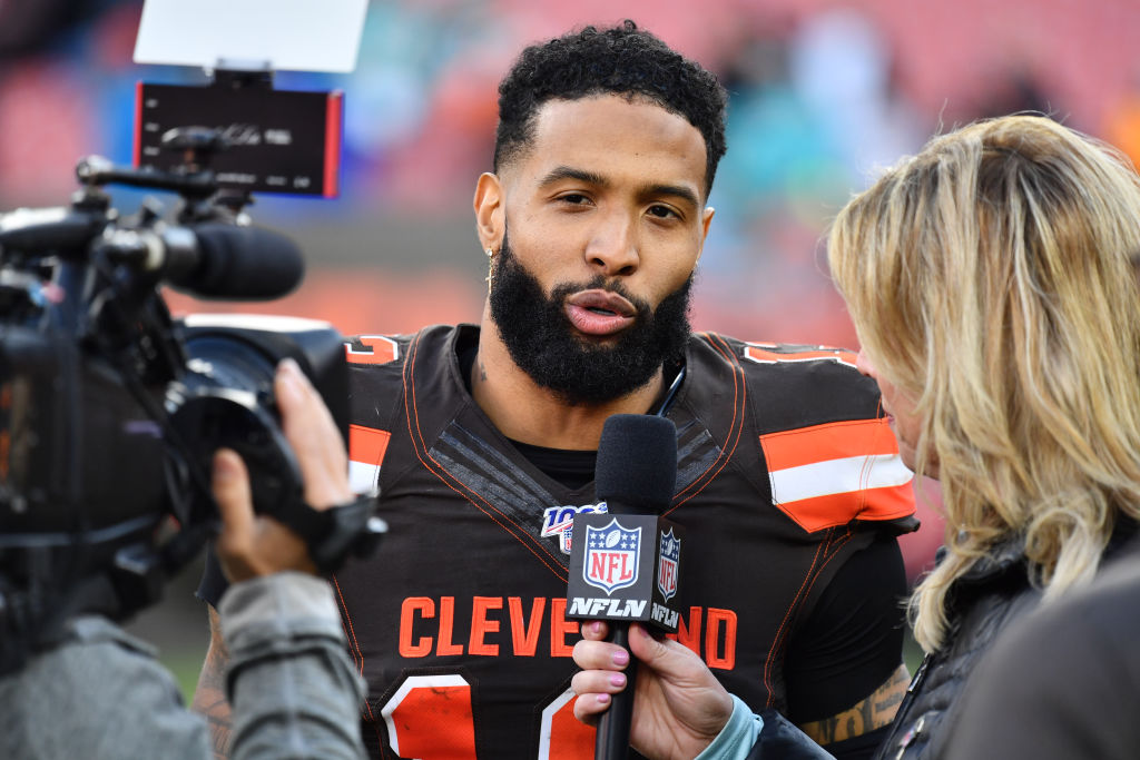 Cleveland Browns' Odell Beckham Jr. ready to run, backs off 2020 vow