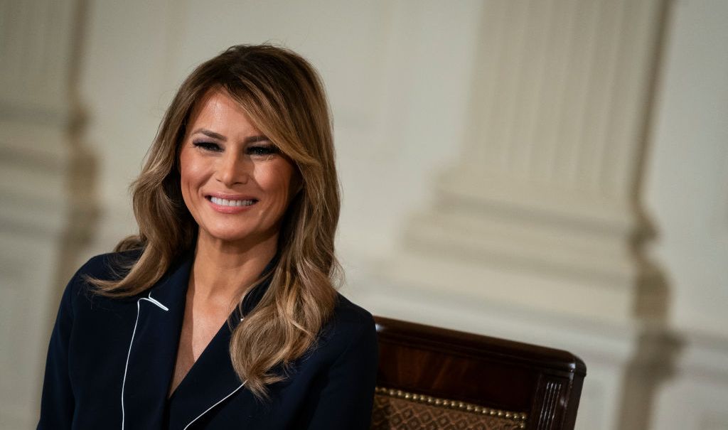 First Lady Melania Trump Attends Briefing For Indian Health System Taskforce