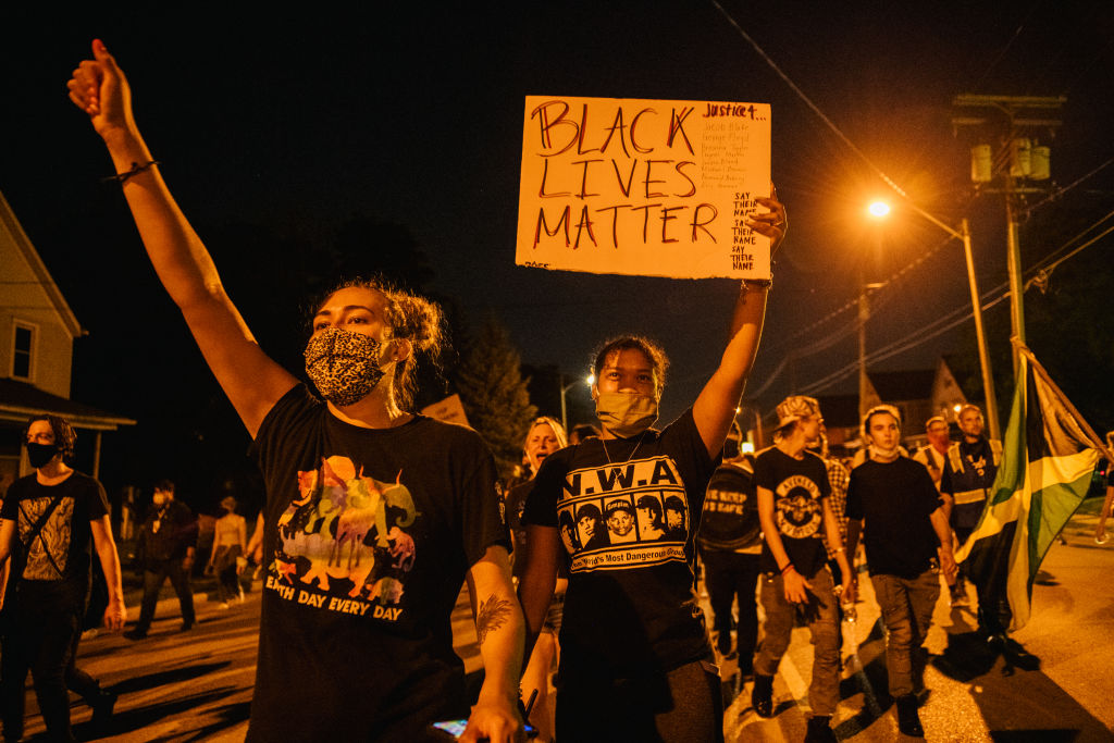 Protests Erupt After Kenosha, WI Police Shoot Black Man 7 Times In The Back