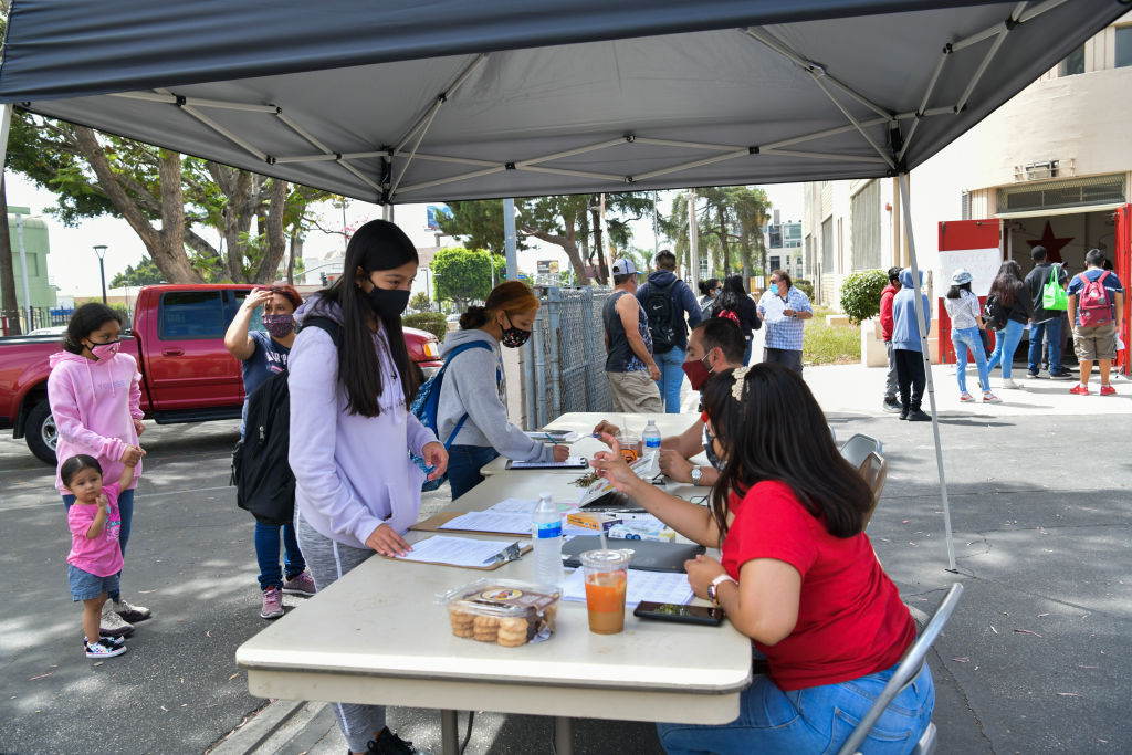 Hollywood High School Students And Teachers Prepare For Coming School Year