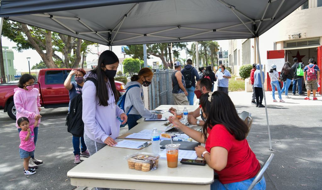 Hollywood High School Students And Teachers Prepare For Coming School Year