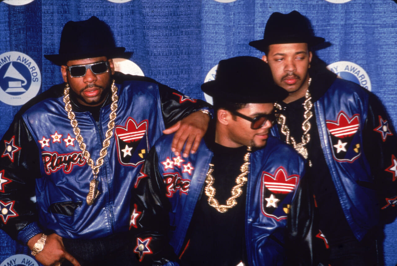 Portrait Of Run-DMC At Grammy Awards