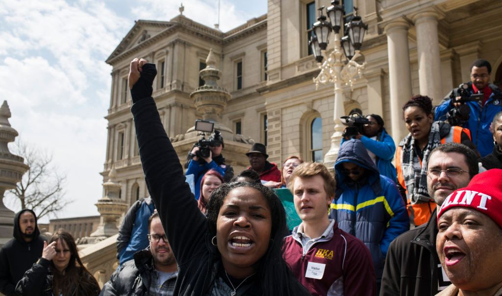 Flint Ends Its Distribution Of Bottled Water In Wake Of The City's Contaminated Water Crisis