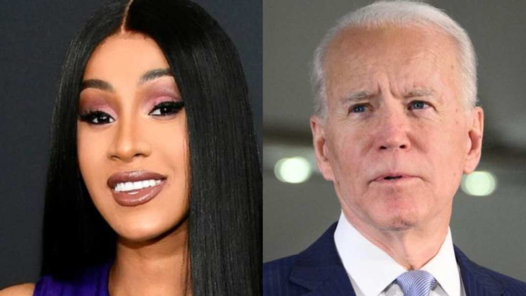 Cardi B Joe biden