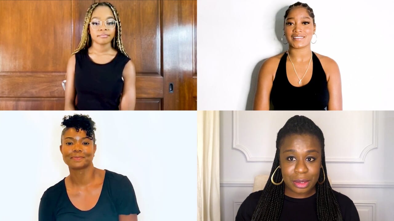 Gabrielle Union Keke Palmer Uzo Aduba Marsai Martin hair thegrio.com