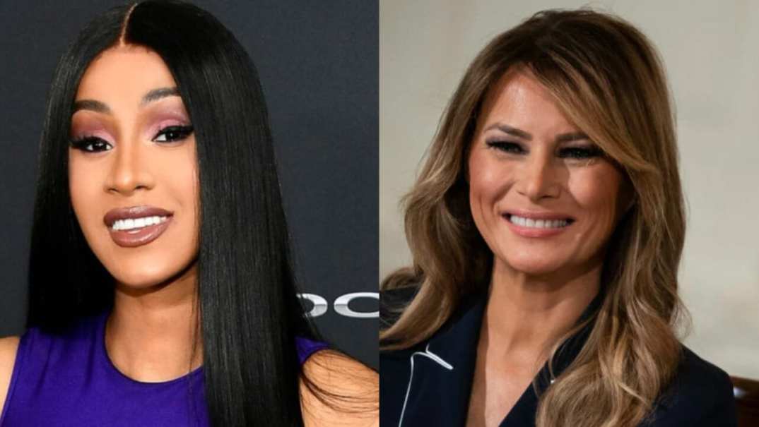 Cardi B Melania Trump WAP thegrio.com