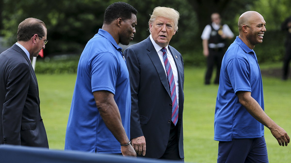 Herschel Walker Says Friend Trump Being Called Racist 'hurts My Soul'