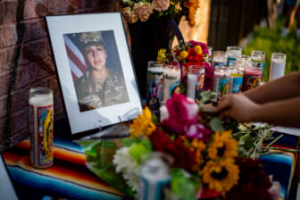 March And Vigil Held In Austin In Honor Of Murdered Army Spec. Vanessa Guillen
